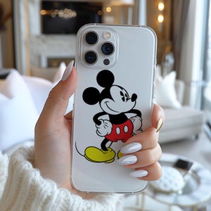 Disney Topolino divertente famoso personaggio dei cartoni animati figura custodia per telefono 7082