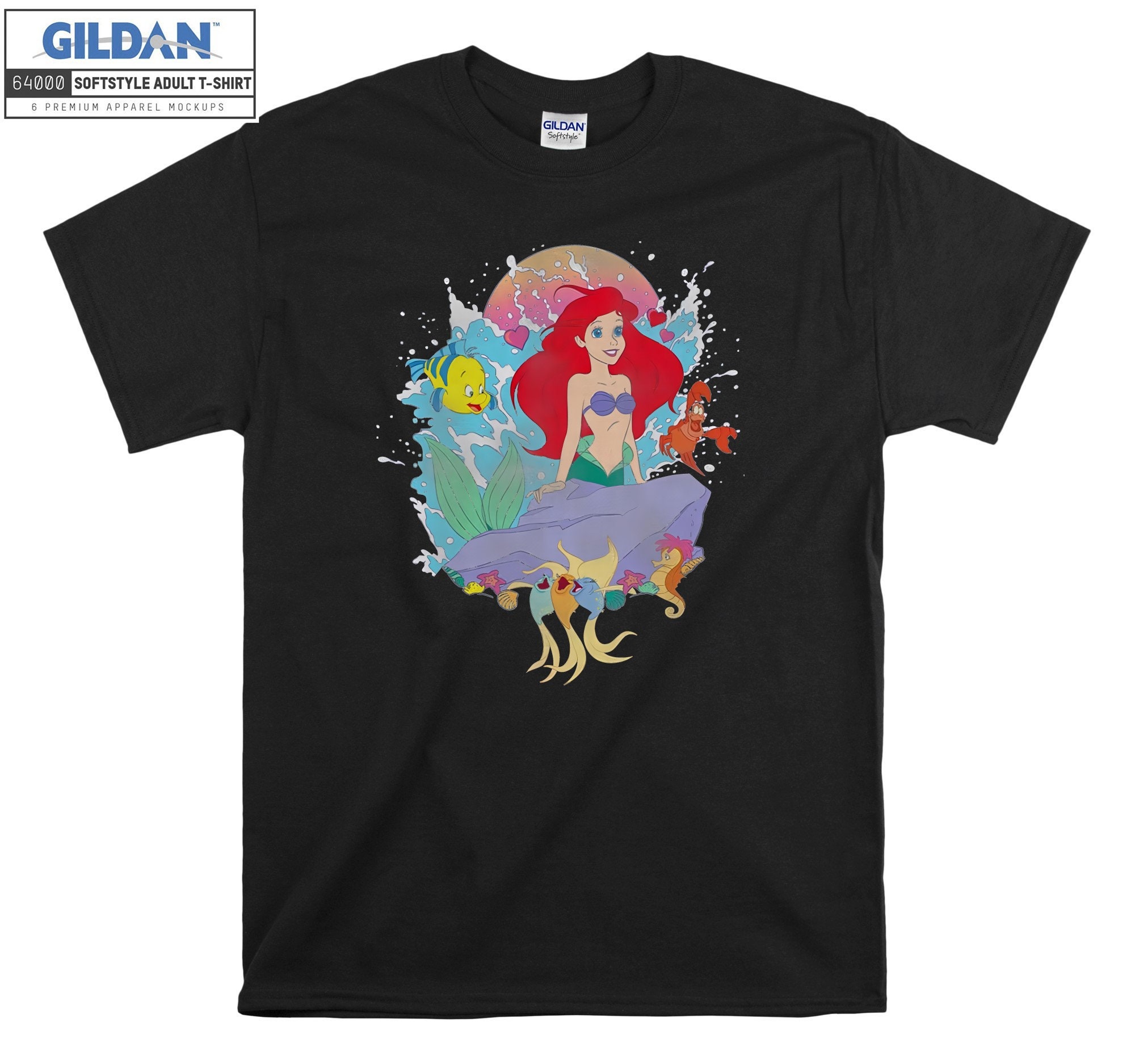 The Little Mermaid Ariel Splash T-shirt