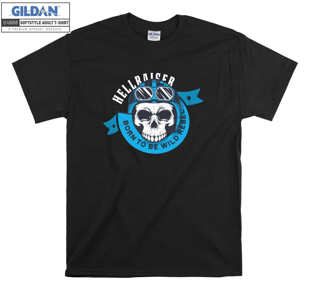 Hellraiser Skull T-shirt Rebel Artsy T Shirt Tshirt