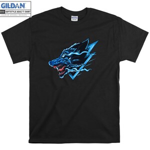 ブルーウルフTシャツ アニマルクールTシャツ Tシャツ オーバーサイズ S M L XL XXL 3XL 4XL 5XL メンズ レディース ユニセックス D3487