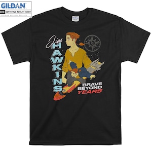 Retro Disney Treasure Planet Jim Hawkins Shirt Brave Beyond T-Shirts, Kids & Adult Holiday Hoodies, Customizable Christmas Pajamas AC539