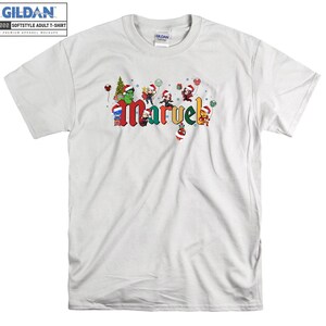 Marvel Christmas Superhero Avenger T-shirt Hoodie Enfants Enfant Tote Bag Tshirt S-M-L-XL-XXL-3XL-4XL-5XL Gildan Oversized Hommes Femmes Unisexe A173