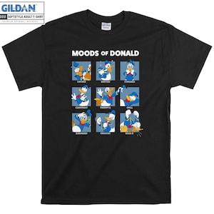 Moods Of Donald Duck Funny Face T shirt Hoodie Hoody T-shirt Tshirt S-M-L-XL-XXL-3XL-4XL-5XL Oversized Men Women Unisex 6438