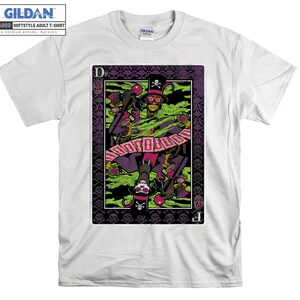 Disney Villains Dr Facilier Playing Card T Shirt Tiana T-shirty, bluzy z kapturem dla dzieci i dorosłych na święta, personalizowane piżamy świąteczne AC209
