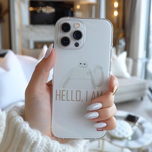 Big Hero 6 Tv Series Baymax Hello Graphic Phone Case AB228