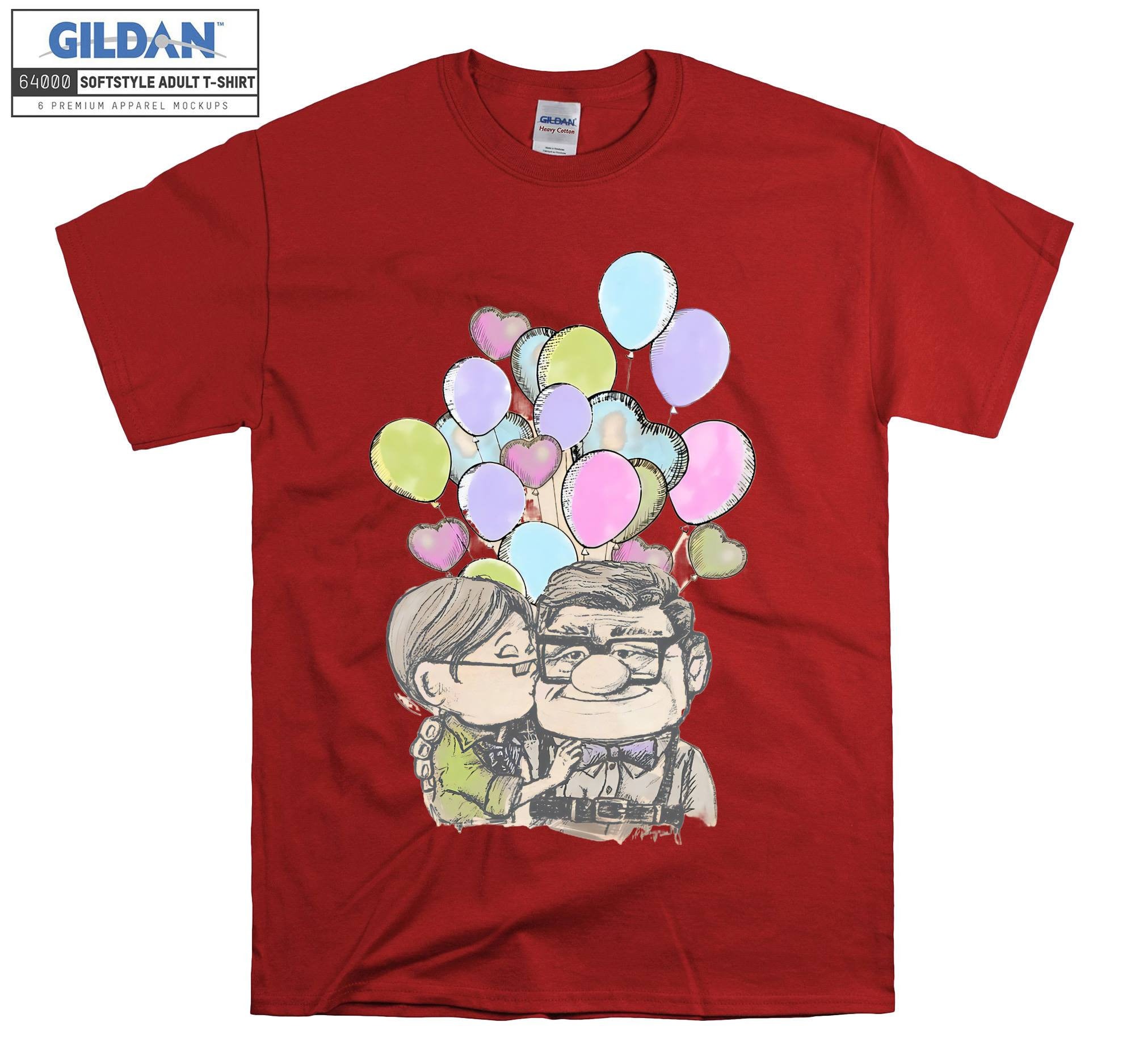Pixar Up Ellie Women's T-Shirt – Short Sleeve Cotton Tee With Classic Movie Design