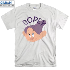 Dopey Face Tank Top Snow White T-shirt Hoodie Kids Child Tote Bag Tshirt S-M-L-XL-XXL-3XL-4XL-5XL Gildan Oversized Men Women Unisex A102