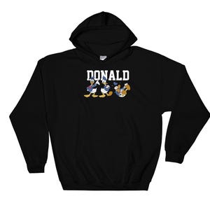 Retro Donald Duck  Disney Donald  Donald Duck Tee Hoodie Sweat Pullover S-M-L-XL-XXL-3XL-4XL-5XL Oversized Men Women Unisex AC556