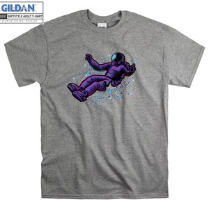 Camiseta Falling Astronaut Camiseta Space Artsy Camiseta Oversized S M L XL XXL 3XL 4XL 5XL Hombres Mujeres Unisex D3387