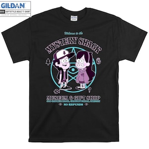 Disney Gravity Falls Mystery Shack Retro 90S Shirt Magic T-Shirts, Kids & Adult Holiday Hoodies, Customizable Christmas Pajamas AC255