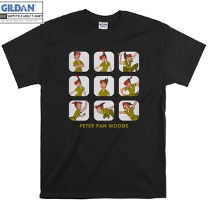 Disney Peter Pan Moods Box Up Divertente T-shirt con cappuccio T-shirt con cappuccio T-shirt S-M-L-XL-XXL-3XL-4XL-5XL Uomo donna unisex oversize 6290
