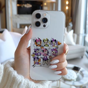Custodia per telefono Disney Minnie Mouse, costume da strega per Halloween e Topolino AC96