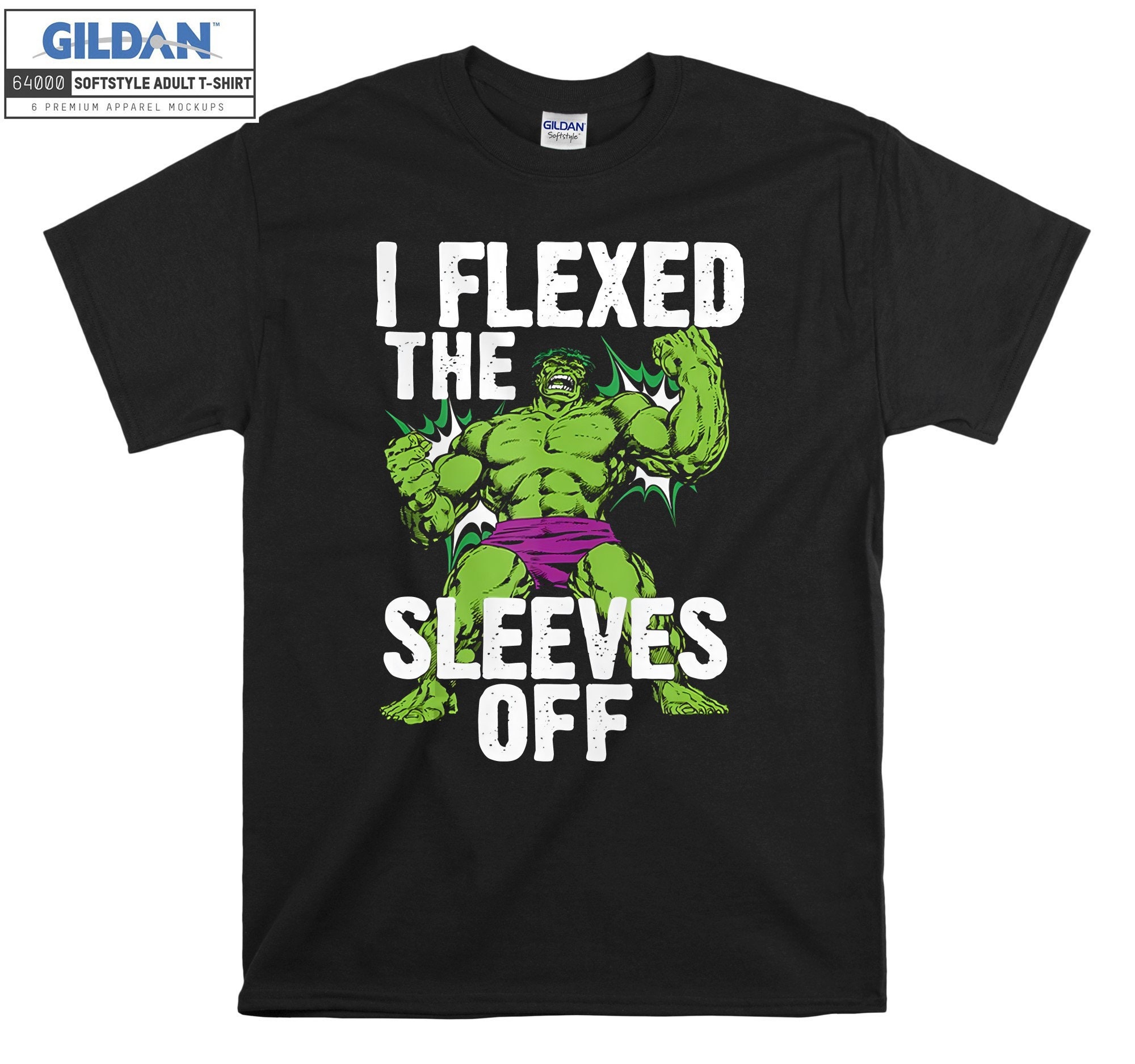 Discover Marvel Hulk Vintage I Flexed T-shirt