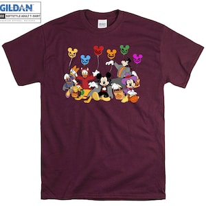 Disney Mickey & Friends camiseta con capucha niños niño Tote Bag camiseta S-M-L-XL-XXL-3XL-4XL-5XL Gildan de gran tamaño hombres mujeres Unisex H51