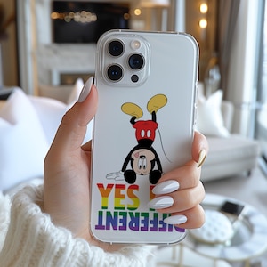Disney Topolino diverse pose poster divertenti personaggi famosi dei cartoni animati figura custodia per telefono v523