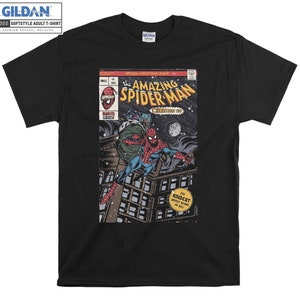 Amazing Spider-Man T-shirt Felpa con cappuccio Bambini Bambino Tote Bag Maglietta S-M-L-XL-XXL-3XL-4XL-5XL Gildan Oversize Uomo Donna Unisex A669