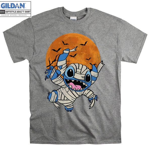 Cute Stitch Cosplay Mummy T-shirt Hoodie Kids Child Tote Bag Tshirt S-M-L-XL-XXL-3XL-4XL-5XL Gildan Oversized Men Women Unisex H12