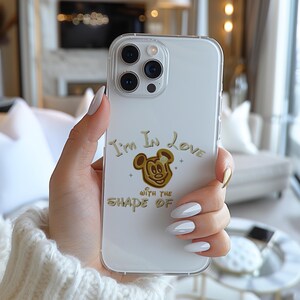 Custodia per telefono Mickey Mouse Snacks "Sono innamorato della tua forma" AC425