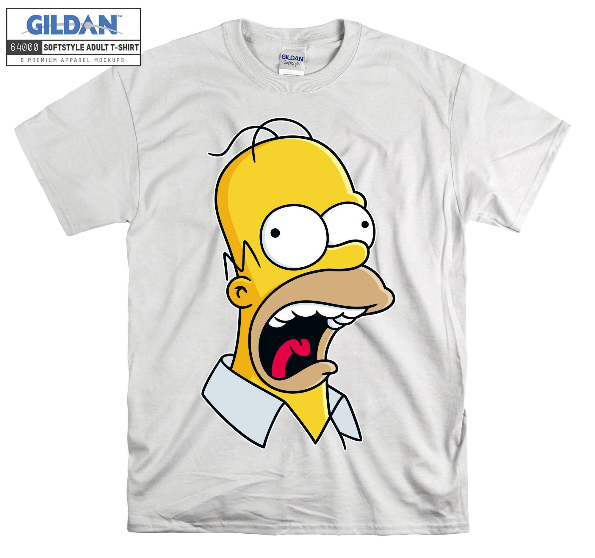 The Simpsons Homer Simpson Doh T shirt Hoodie Tote Bag Hoody T-shirt Tshirt S-M-L-XL-XXL-3XL-4XL-5XL Oversized Men Women Unisex 4950