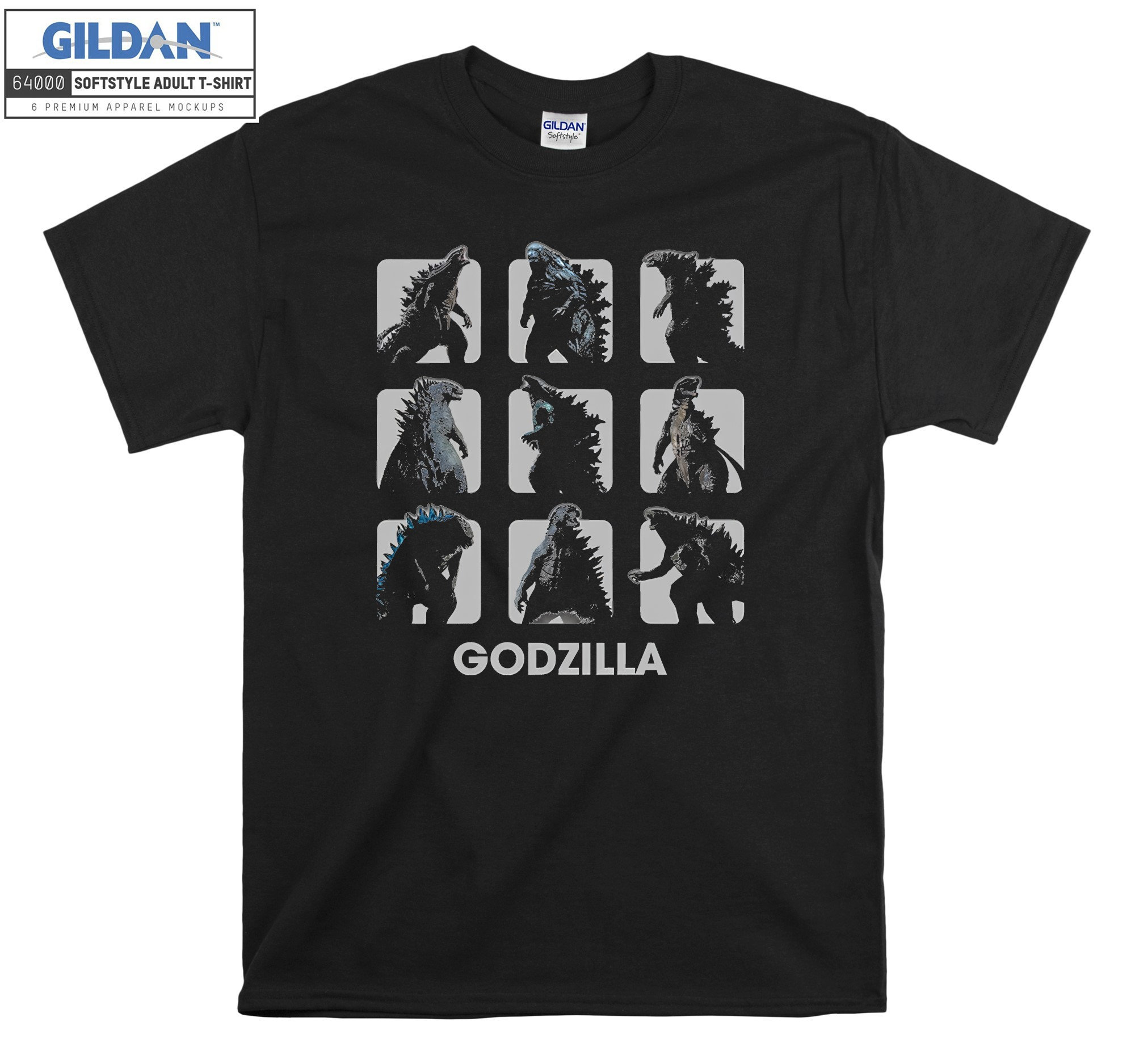 Godzilla Kids T Shirts Short Sleeve Tops Tee for Boys Girls 