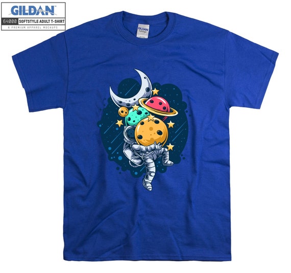 ワンチャンフェス 2025 Space Ailian Tシャツ XLサイズ Astronaut Carrying Planets T-shirt Funny Space Artsy T Shirt