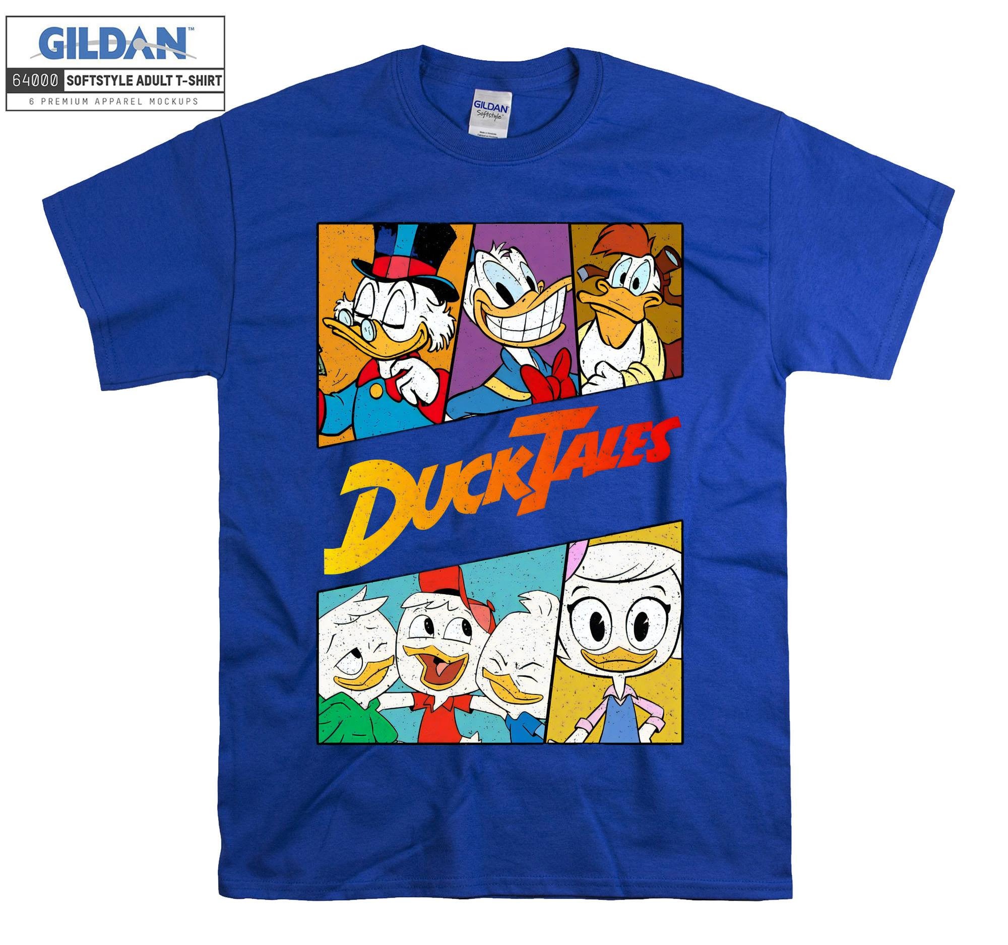 Vintage Disney Ducktales T-shirt Hoodie Kids Child Tote Bag Tshirt