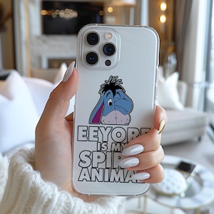 Disney Eeyore Is My Spiral Animal Funny Famous Cartoon Characters Figure Phone Case 8632