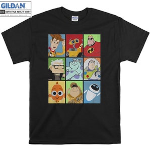 Disney Epic Boxed Up Line Up T-shirt Felpa con cappuccio Bambini Tote Bag Tshirt S-M-L-XL-XXL-3XL-4XL-5XL Gildan Oversize Men Women Unisex 6691