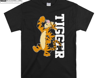 Tigger I'm Tigger Cute Face Disney T-shirt Hoody Kid Child Tote Bag Tshirt S-M-L-XL-XXL-3XL-4XL-5XL Gildan Oversized Men Women Unisex 7484