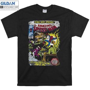 Amazing Spider-Man Poster T-shirt Hoodie Kids Child Tote Bag Tshirt S-M-L-XL-XXL-3XL-4XL-5XL Gildan Oversized Men Women Unisex A702