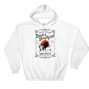 Disney Headless Horseman Sleepy Hollow Dead And Breakfast Moletom com capuz Moletom com capuz P-M-L-XL-XXL-3XL-4XL-5XL Oversized Masculino Feminino Unissex AB312