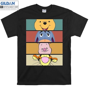 Winnie The Pooh Kids Cartoon T-shirt Hoodie Kids Child Tote Bag Tshirt S-M-L-XL-XXL-3XL-4XL-5XL Gildan Oversized Men Women Unisex A1010
