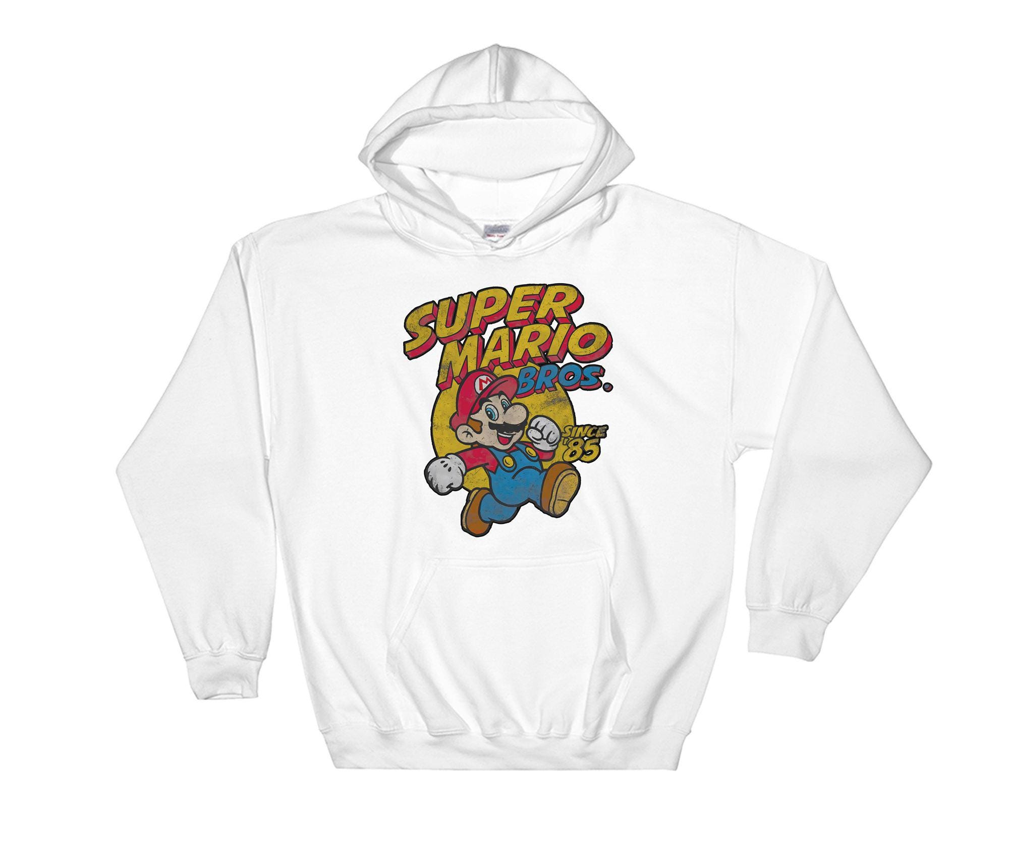 Champion x Super Mario Bros Reverse Weave Super Mario Kanji Hoodie