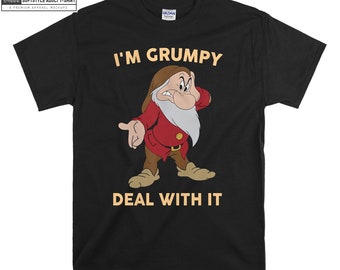 Grumpy Dwarf Funny I'm Grumpy T-shirt Hoody Kids Child Tote Bag Tshirt S-M-L-XL-XXL-3XL-4XL-5XL Gildan Oversized Mannen Vrouwen Unisex 6919