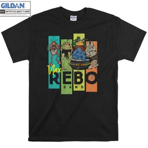 Aliens Max Rebo Band Vintage Konzert T-Shirt Hoody Kid Kind Tragetasche Tshirt S-M-L-XL-XXL-3XL-4XL-5XL Gildan Oversized Herren Damen Unisex 7195