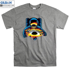 Oracle Astronaut Camiseta Space Planets Camiseta Camiseta Oversized S M L XL XXL 3XL 4XL 5XL Hombres Mujeres Unisex D3364