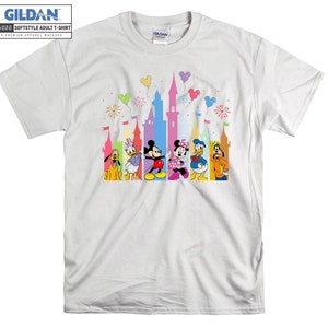 Retro Mickey en Vrienden T-shirt Hoodie Kids Kind Tote Bag T-shirt S-M-L-XL-XXL-3XL-4XL-5XL Gildan Oversized Mannen Vrouwen Unisex A958