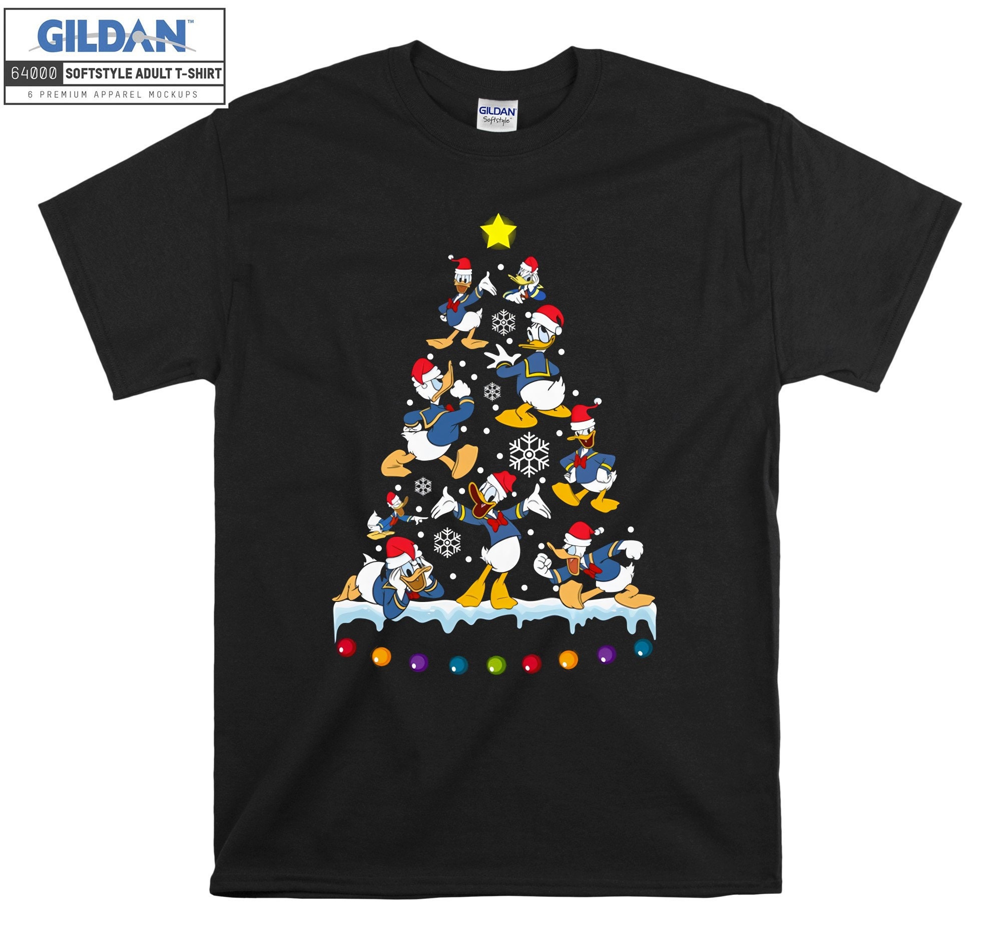 Discover Donald Duck Disney Christmas T-shirt