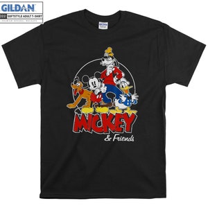 Mickey Mouse Team Disney Personnages T-shirt Hoody Kids Enfant Tote Bag Tshirt S-M-L-XL-XXL-3XL-4XL-5XL Gildan Oversized Men Femmes Unisexe 7085