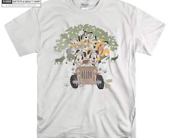 Disney Safari Animal Kingdom T-shirt Hoodie Kids Child Tote Bag Tshirt S-M-L-XL-XXL-3XL-4XL-5XL Gildan Oversized Men Women Unisex A793