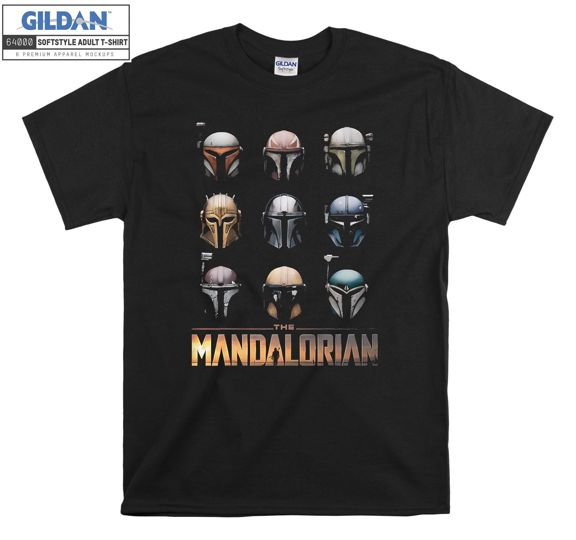 Discover The Mandalorian Bounty Hunter Helmet T-Shirt