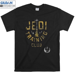 Star Wars Jedi Training Club camiseta Retro Sudadera con capucha camiseta S-M-L-XL-XXL-3XL-4XL-5XL hombres de gran tamaño mujeres Unisex 9395