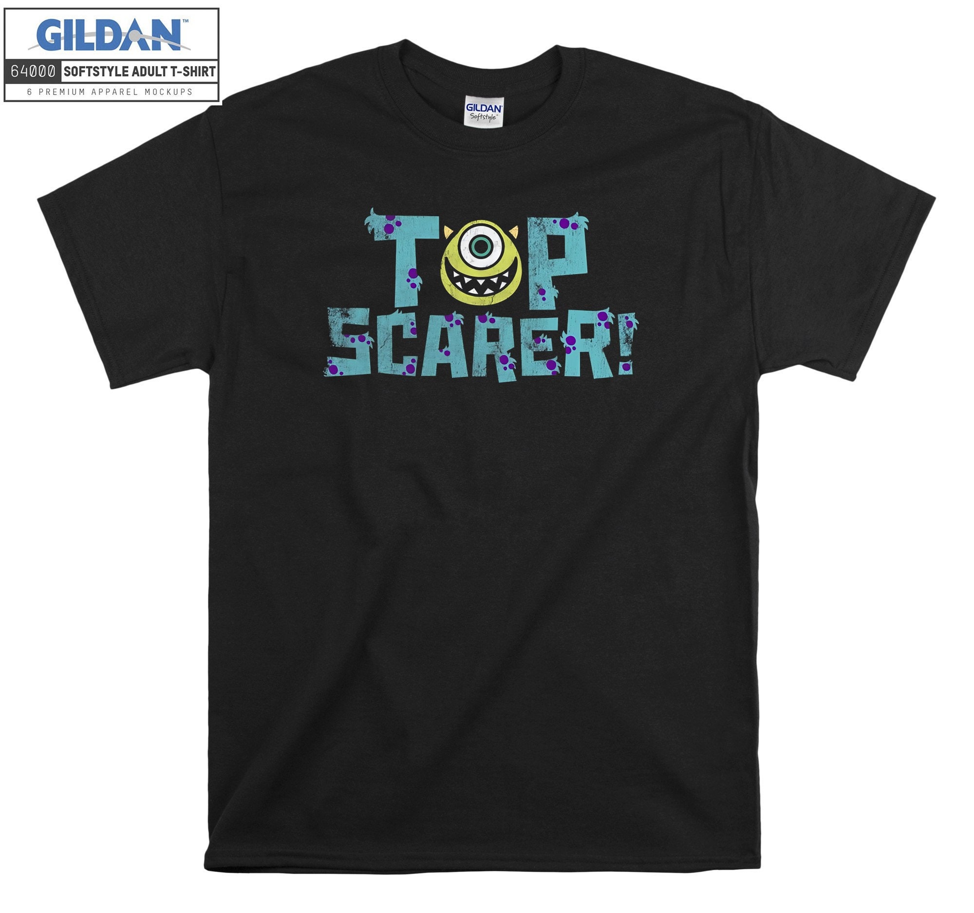 Discover Maglietta T-Shirt Disney Monsters Inc Mike Wazowski Uomo Donna Bambini