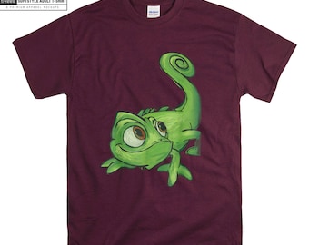 Disney Tangled Pascal Sketch T-shirt Hoodie Kids Child Tote Bag Tshirt S-M-L-XL-XXL-3XL-4XL-5XL Gildan Oversized Men Women Unisex A481