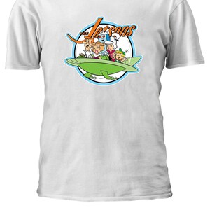 Camiseta de animación de Los Supersónicos, divertida y genial, regalo, tallas S, M, L, XL, XXL, 3XL, 4XL, 5XL, talla grande, unisex, para hombre y mujer, 4027