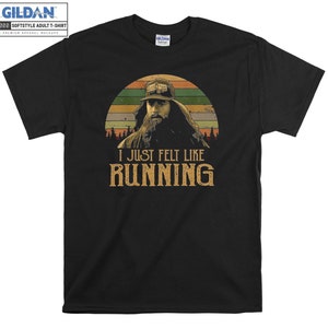 Retro Forrest Gump I Just Felt T-shirt Hoody Kids Child Tote Bag Tshirt S-M-L-XL-XXL-3XL-4XL-5XL Gildan Oversized Men Femmes Unisexe 7174