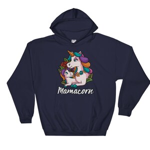Funny Beauty Parody Mamacorn Unicorn Parody Poster Hoodie Sweatshirt Pullover S-M-L-XL-XXL-3XL-4XL-5XL Oversized Men Women Unisex 6984