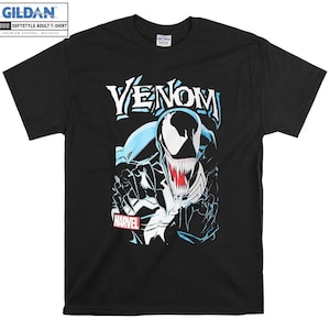 Marvel Venom Figure T-shirt à capuche enfants enfant sac fourre-tout Tshirt S-M-L-XL-XXL-3XL-4XL-5XL Gildan surdimensionné hommes femmes unisexe A684