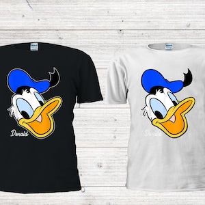 Donald Duck T shirt Cartoon Character Funny Disney T-shirt Tshirt S-M-L-XL-XXL-3XL-4XL-5XL Oversized Men Women Unisex 4277