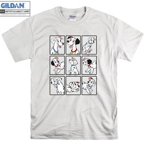 Disney La Carica dei 101 Gruppo Scatole T-shirt divertente Felpa con cappuccio T-shirt T-shirt S-M-L-XL-XXL-3XL-4XL-5XL Uomo donna unisex oversize 6228